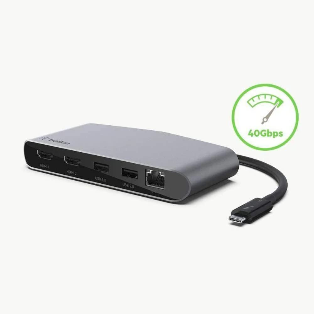 Amazon.com: Belkin Thunderbolt 3 Dock Mini W/Thunderbolt 3 Cable
